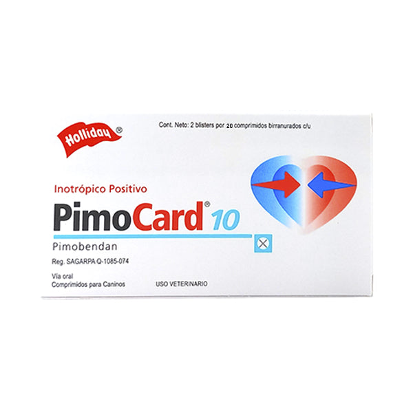 PIMOCARD 10 MG POR UND