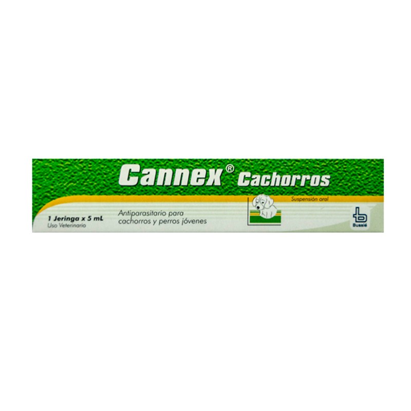 DESPARASITANTE CANNEX CACHORRO X 5 ML