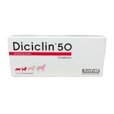 ANTIBIOTICO DICICLIN 50 MG X 5 UND
