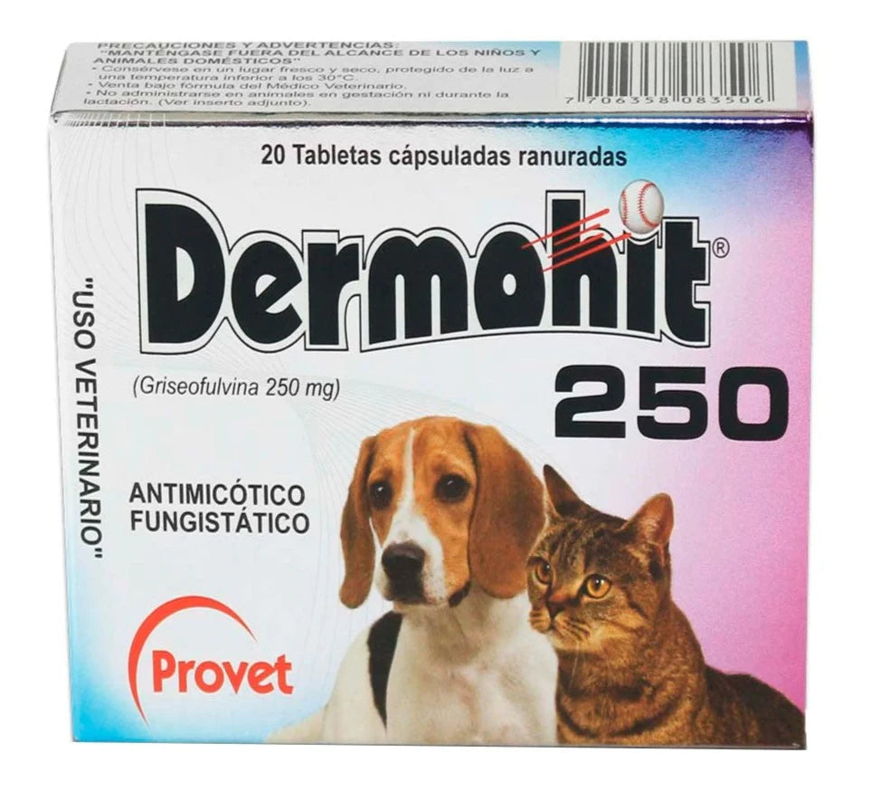 DERMOHIT 250 MG X 5 UND
