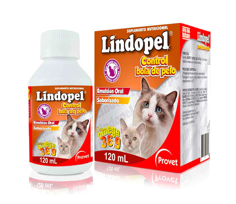 LINDOPEL CONTROL BOLA DE PELO X 120 ML