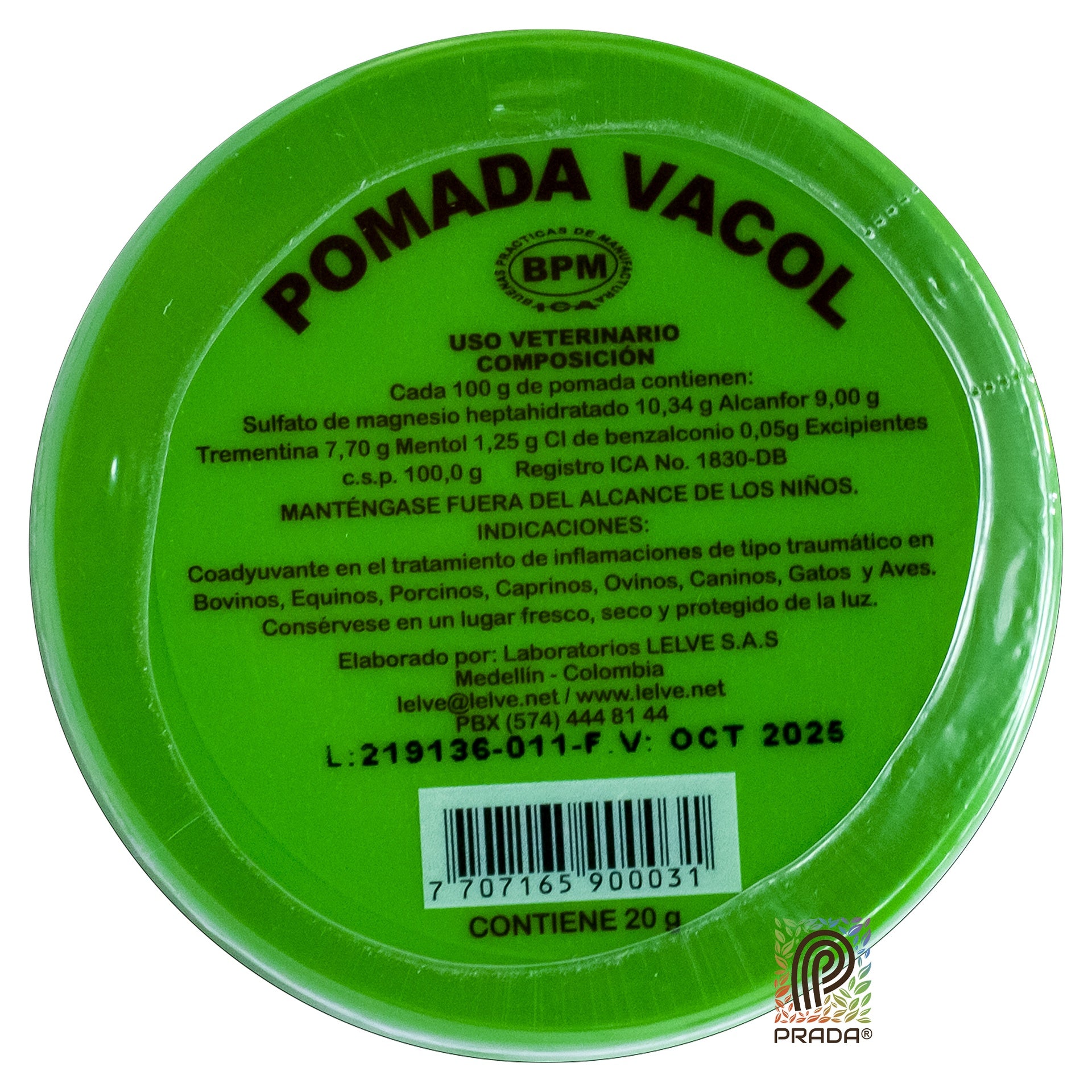 VACOL X 20 GMS