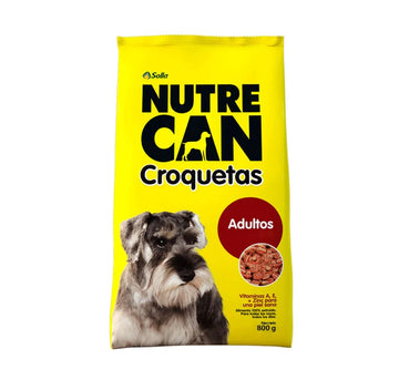 NUTRE CAN CROQUETA ADULTO X 800 GR