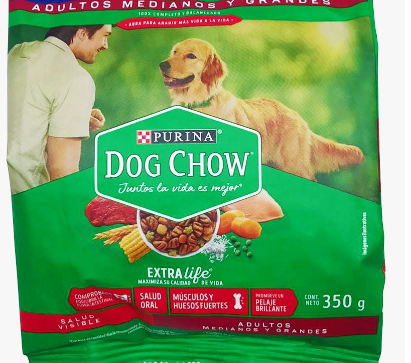 DOG CHOW ADULTO RMG X 350 ROJO
