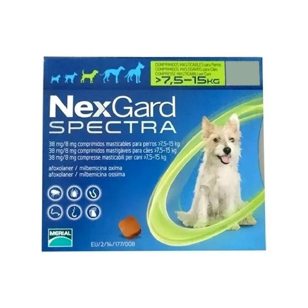 NEXGARD SPECTRA 7,5 A 15 KG