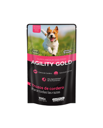 AGILITY GOLD TROZ CORDERO X 100 G