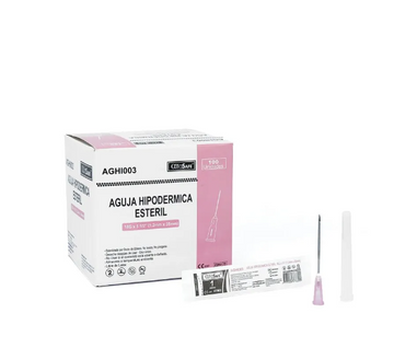 AGUJA HIPODERMICA 18G X 1'' C/100 UNDS