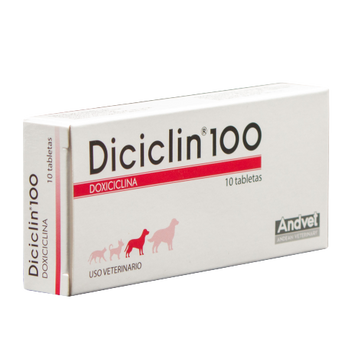 ANTIBIOTICO DICICLIN 100 MG X 5 UND