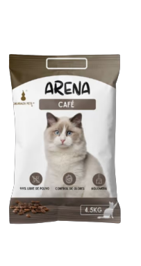 ARENA CALABAZA X 4.5 KG CAFE