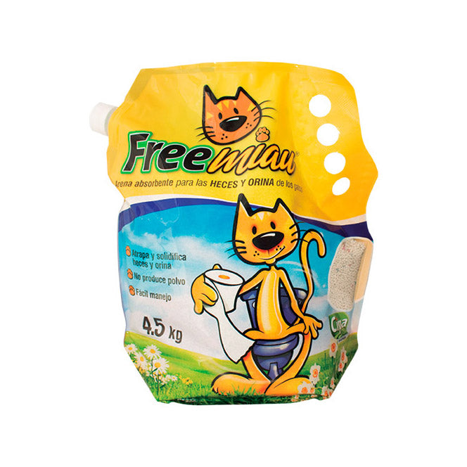 ARENA FREE MIAU 4.5 KG PC 3UND VTA 1 UND REF 17299