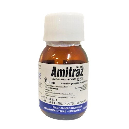 AMITRAZ 12.5% X 33 ML ERMA