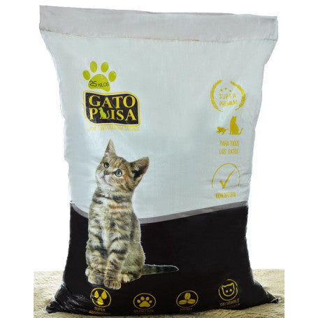 ARENA SANITARIA GATO PAISA X 25 K