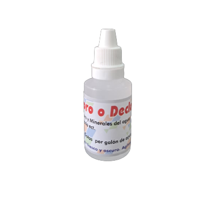 PECES ANTICLORO X 30 ML(CRISTAL)