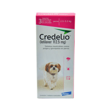 DESPARASITANTE CREDELIO 112.5 MG 2.5 A 5.5 KL POR UND