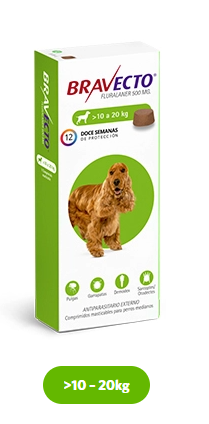 BRAVECTO DE 10 - 20 KL