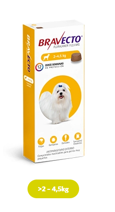 BRAVECTO DE 2 - 4.5 KL