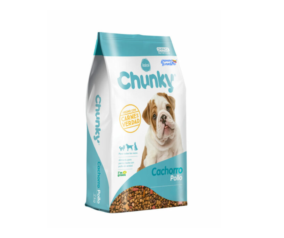 CHUNKY CACHORRO POLLO X 4 KG REF 153363