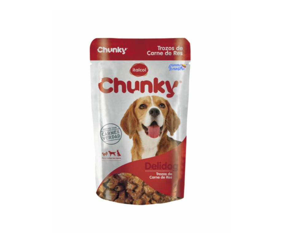 DELI DOG TROZOS DE CARNE CHUNKY 250G REF 153448