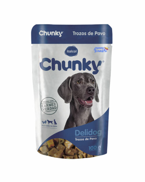 DELI DOG TROZOS PAVO CHUNKY X 100 G REF 153455