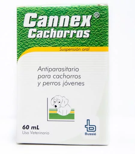 DESPARASITANTE CANNEX CACHORRO SUSPENSION X 60 ML