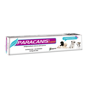 DESPARASITANTE PARACANIS PUPPY POR 5 ML
