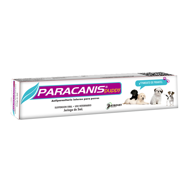 DESPARASITANTE PARACANIS PUPPY POR 5 ML