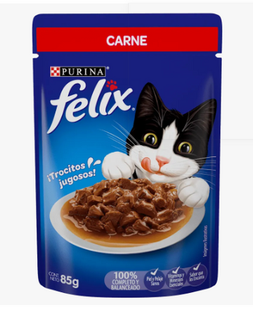 FELIX POUCH CARNE X 85 GR
