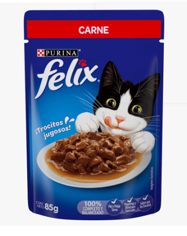 FELIX POUCH CARNE X 85 GR
