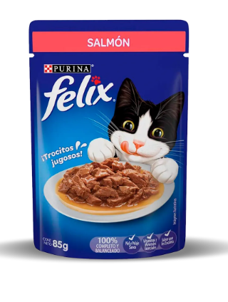 FELIX POUCH SALMON X 85GR