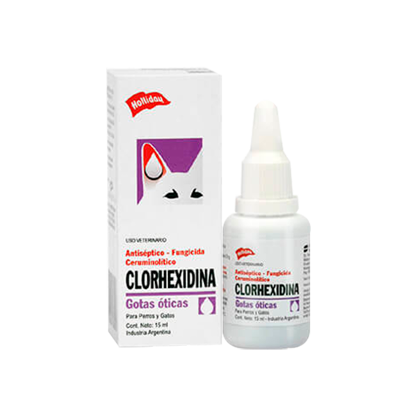CLORHEXIDINA GOTAS ÓTICAS 15 ML