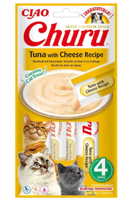CHURU CAT ATUN-QUESO 14 GR