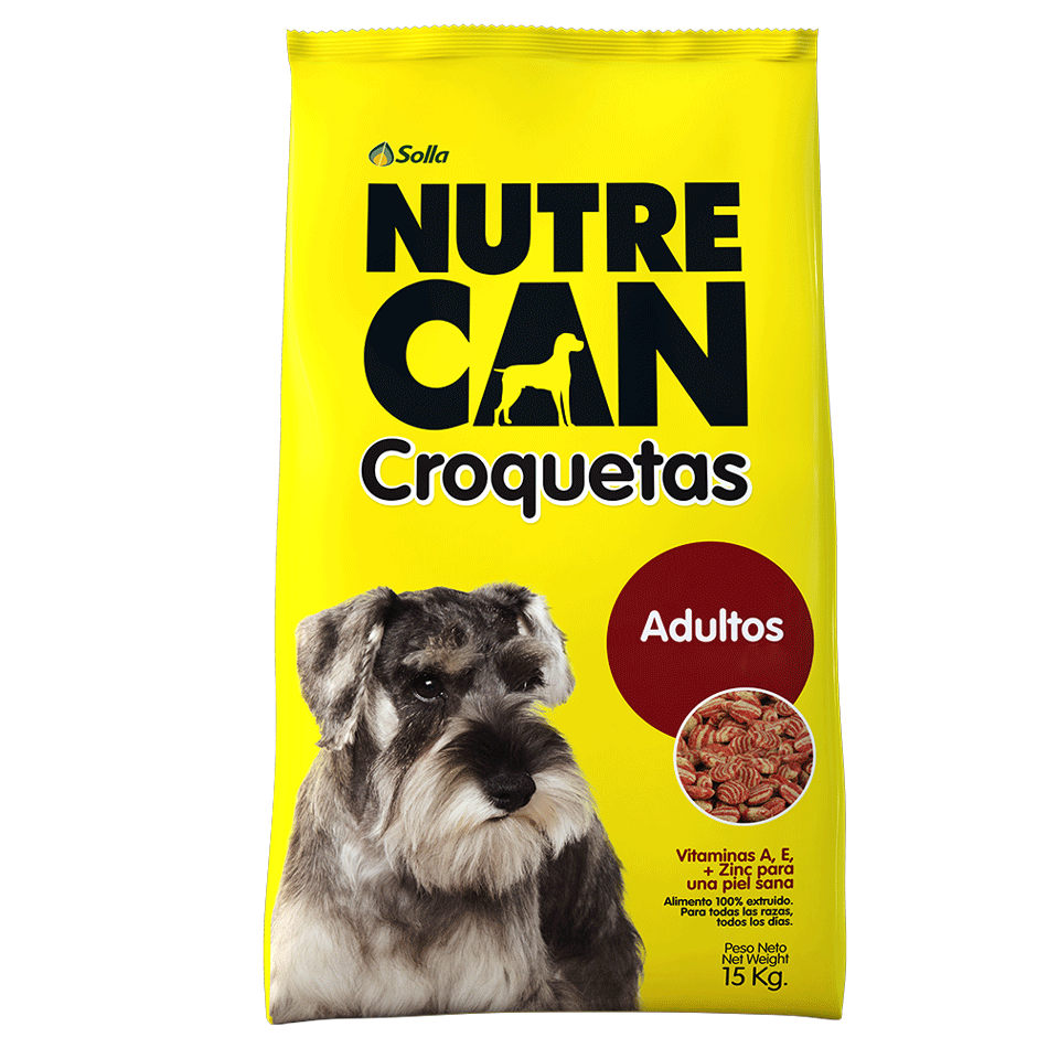 NUTRE CAN CROQUETA ADULTO X 15 KL