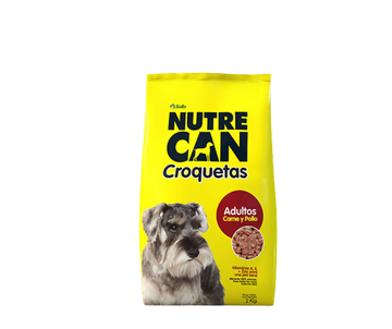 NUTRE CAN CROQUETA ADULTO X 2 KL