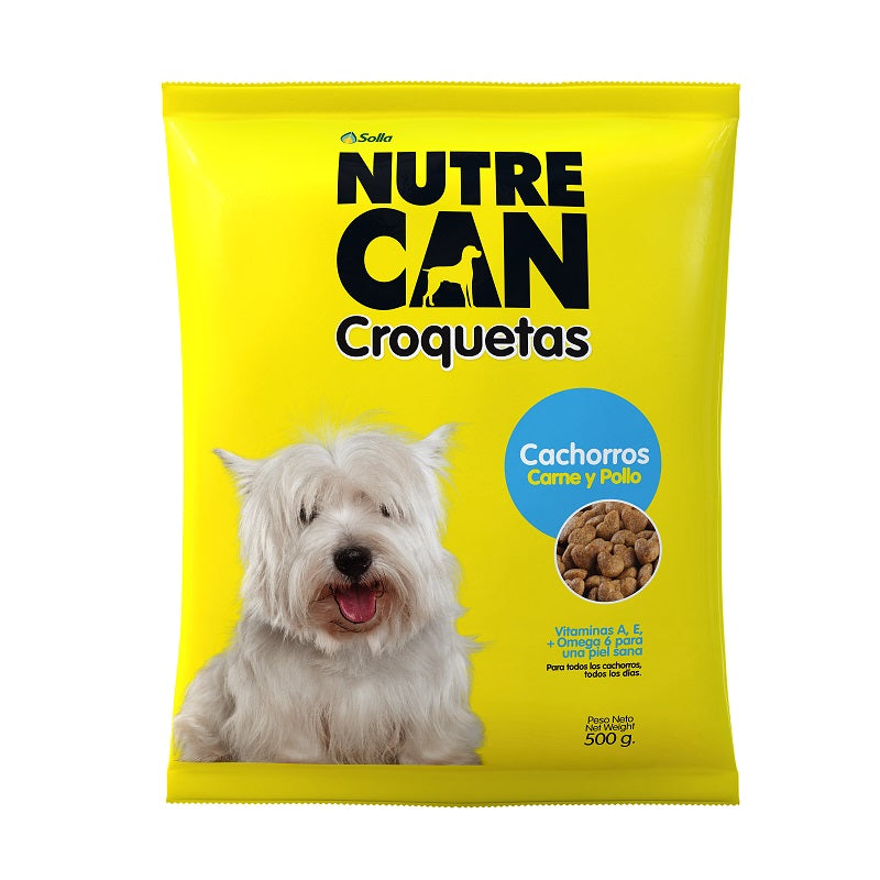 NUTRE CAN CROQUETA CACHORRO X 500 GR
