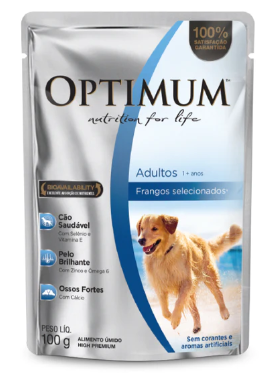 OPTIMUM POUCH DOG ADULTO CHICKEN X 100 GR