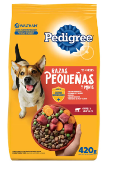 PEDIGREE ADULTO RAZA PEQUEÑA X 420 GR