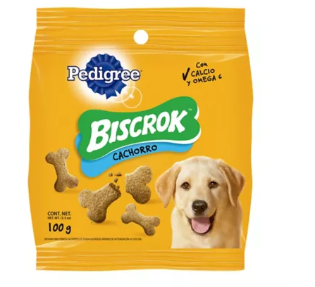 PEDIGREE BISCROK CACHORROS PP 100 GR