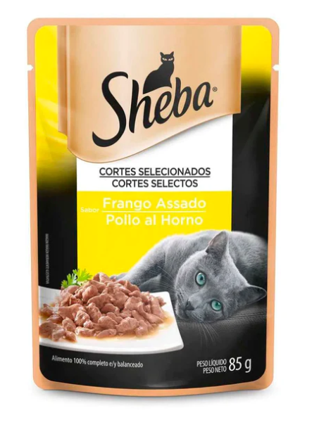 SHEBA POUCH POLLO X 85 GR