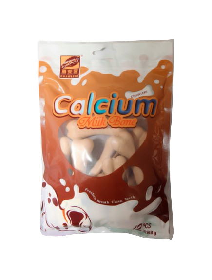 SNACK CALCIUM MILK BONE 1 UN X 4"