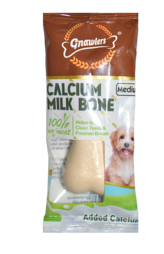 HUESO CALCIUM MILK BONE DE 3'' X UND REF 00968