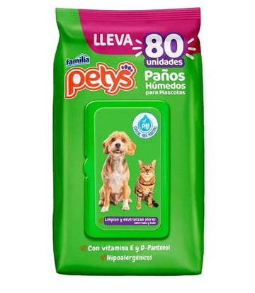 PAÑITOS HUM SUPERIOR PETYS X 80 UND