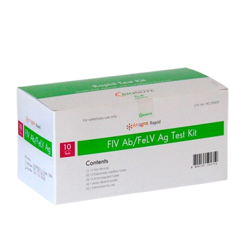 PRUEBA FELV AG/FIV AB X 10 UNS(BIOGUARD)