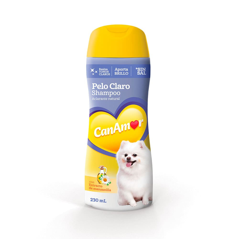 SHAMPO CANAMOR PELO CLARO 230 ML
