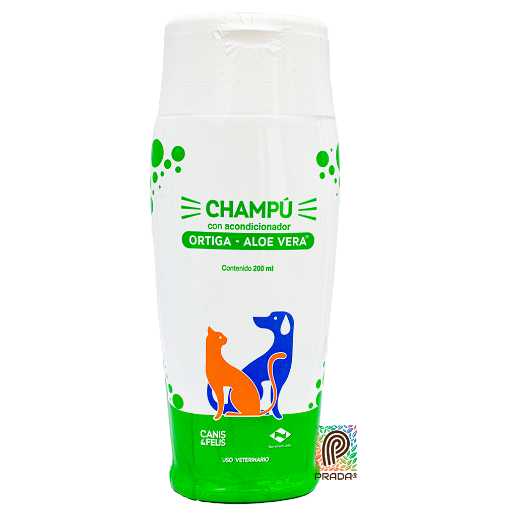 SHAMPOO REDAGRO CANIS Y FELIX ALOE VERA X 200 ML