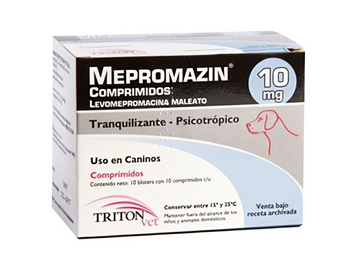 TRANQUILIZANTE MEPROMAZIN 10 MG X UND