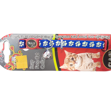 COLLAR IMPORTADO PARA GATOS HUELLITAS REF DL-TL-1922