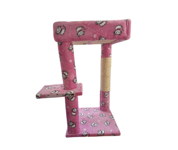 GIMNASIO PARA GATOS ROSADO REF R02
