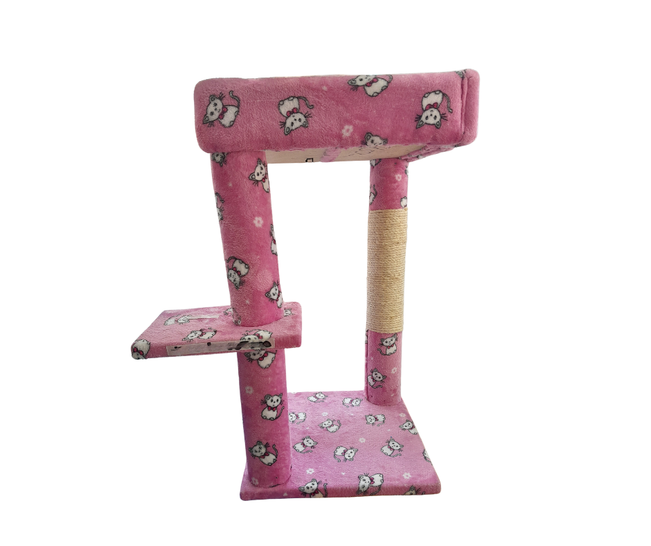 GIMNASIO PARA GATOS ROSADO REF R02