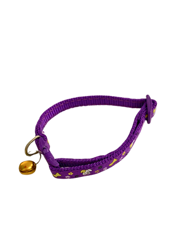 COLLAR CON CASCABEL HUELLITA UNID