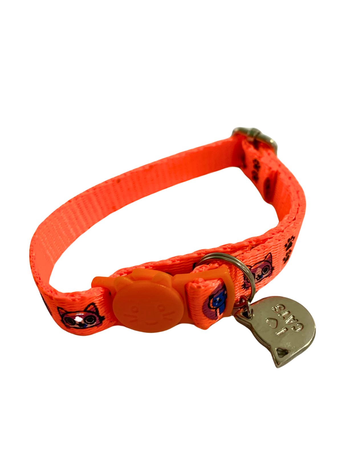 COLLAR PARA GATO REATA FINA Y DIJE